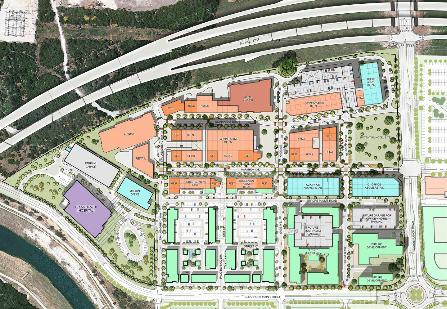 Clearfork plans $400 million expansion in Fort Worth, with car dealerships  and new retail